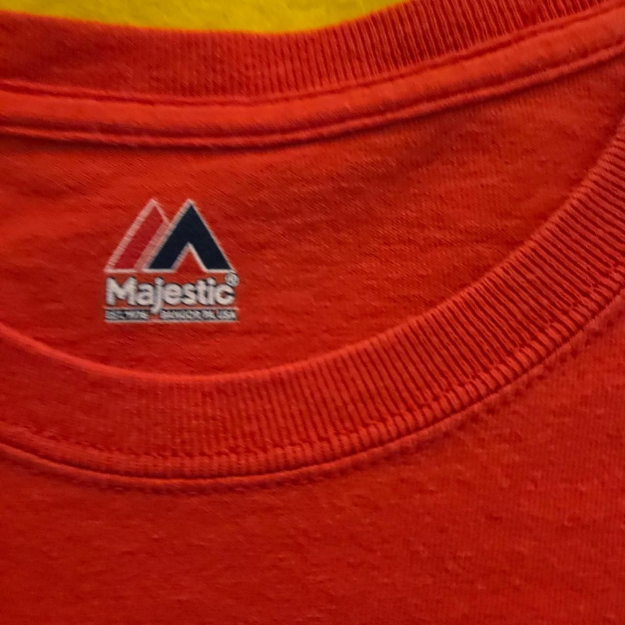 Majestic Tx Rangers Holland Men's Xl Red T-Shirt (Client) — image 3 of 3